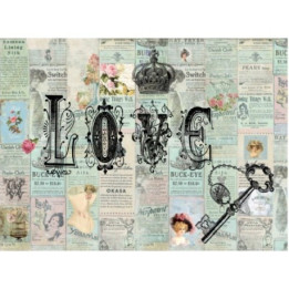 Papel de arroz love